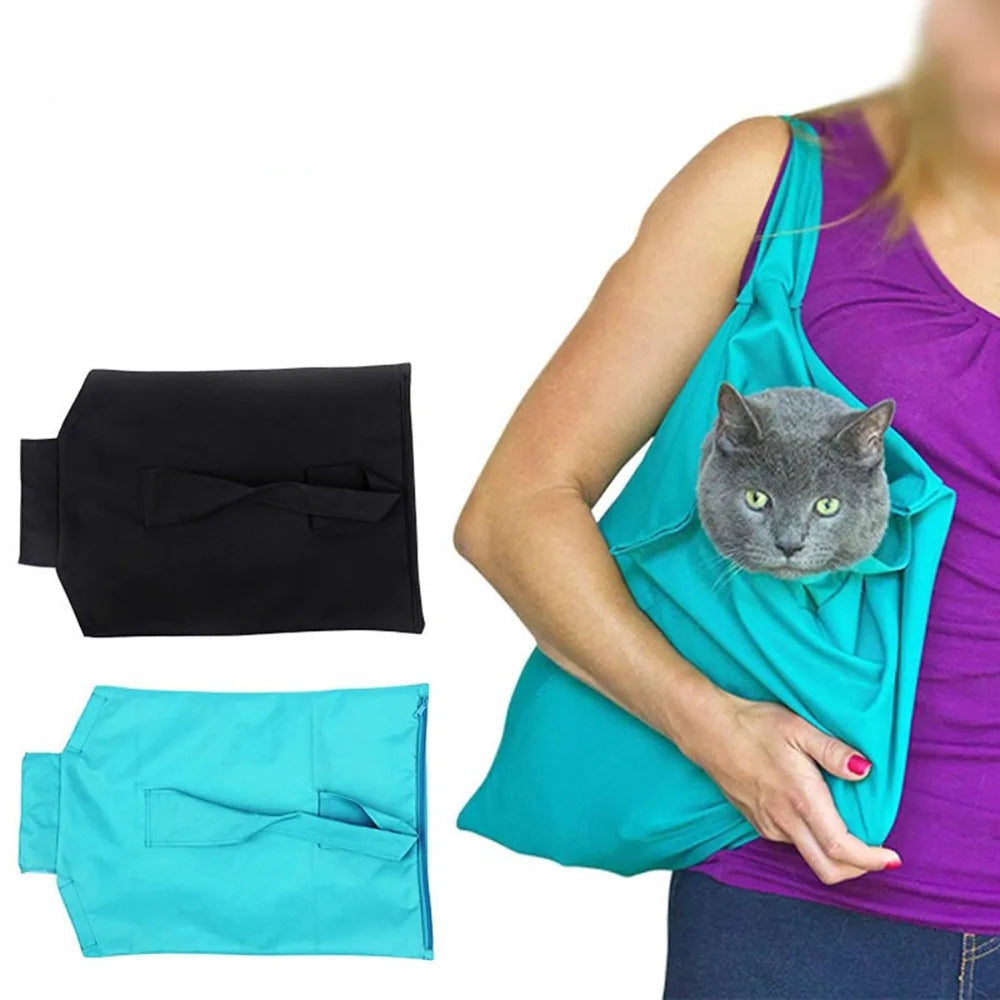 Anti-Scratch Cat Carrier Pouch | Oxford Tote Bag