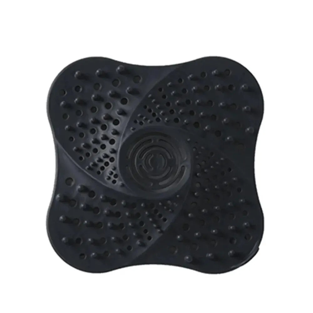 Spiral Shower Drain Hair Catcher - Anti-Clog TPR Strainer