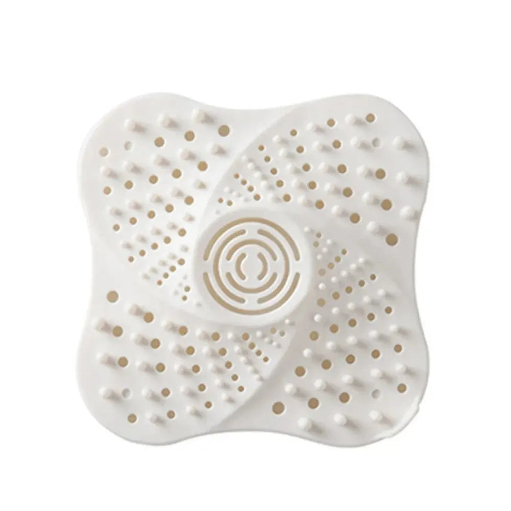 Spiral Shower Drain Hair Catcher - Anti-Clog TPR Strainer