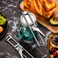 Adjustable Stainless Steel Jar Opener - Multi Function