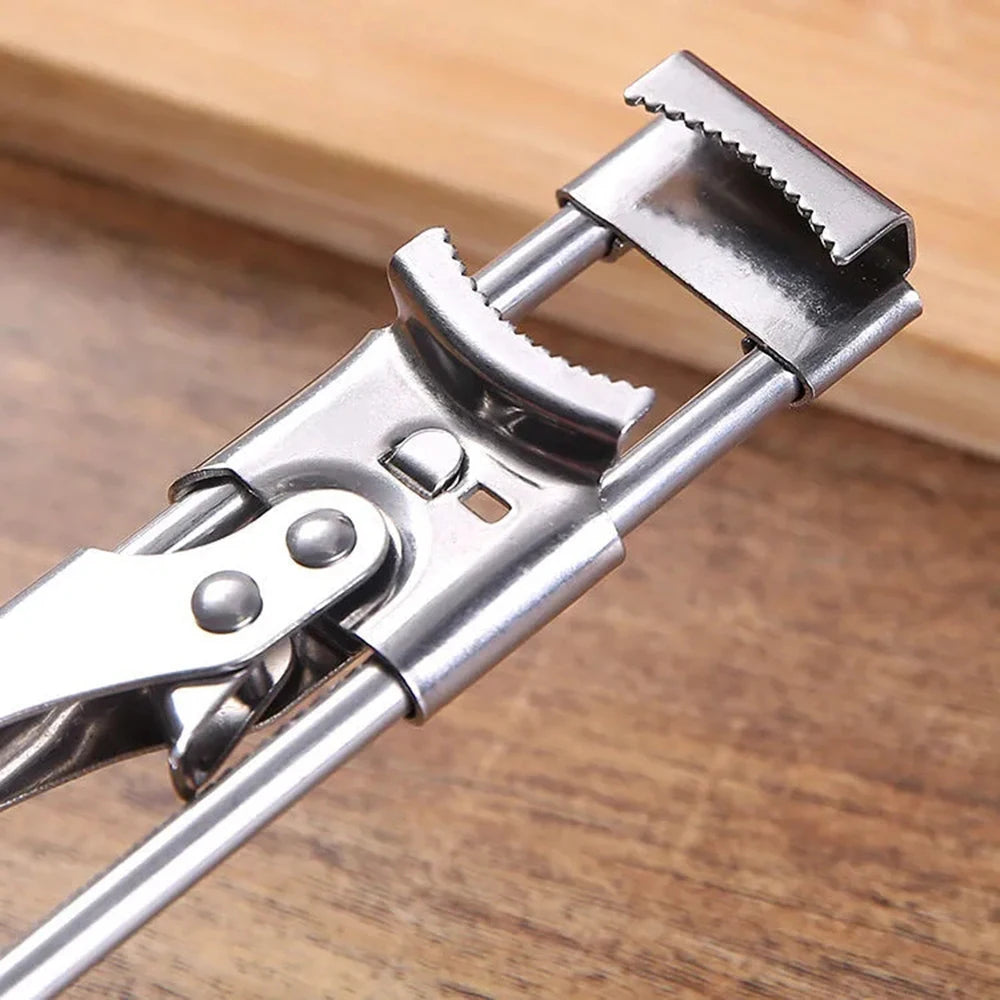 Adjustable Stainless Steel Jar Opener - Multi Function Kitchen Tool