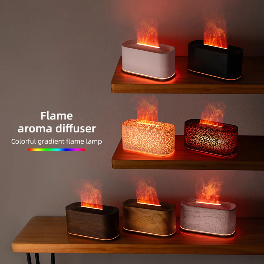 Flame Effect Essential Oil Diffuser