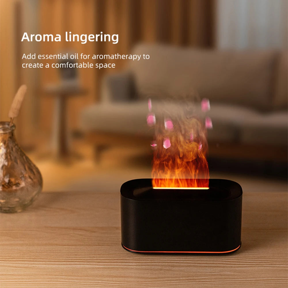 Flame Effect Essential Oil Diffuser