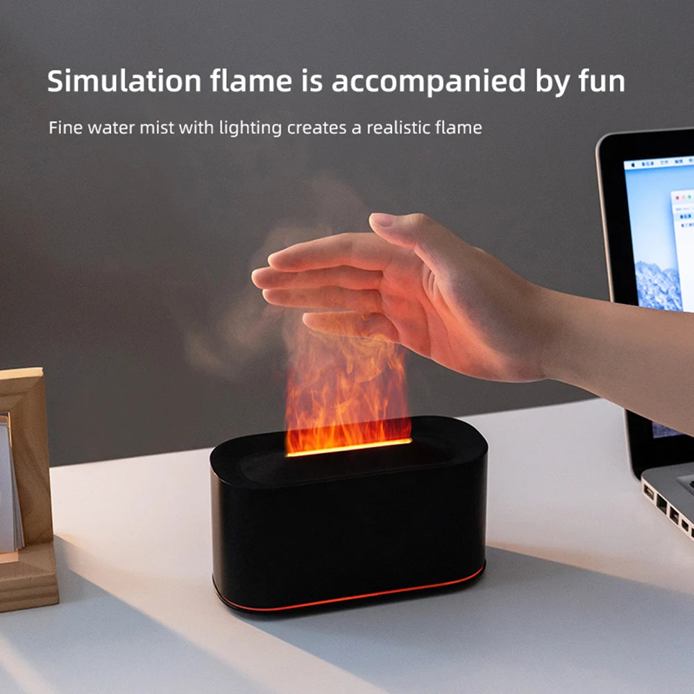 Flame Effect Essential Oil Diffuser
