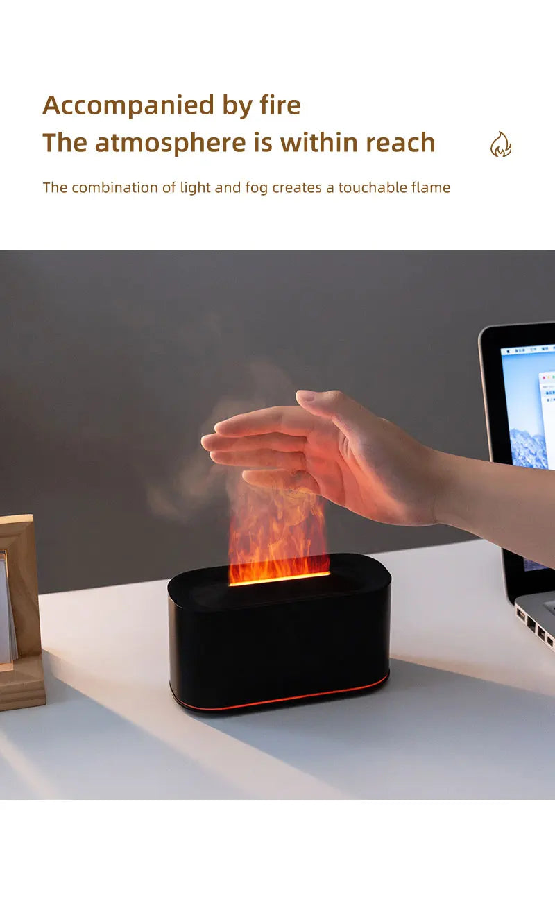 Flame Effect Essential Oil Diffuser