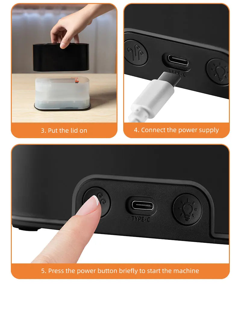 Flame Effect Essential Oil Diffuser
