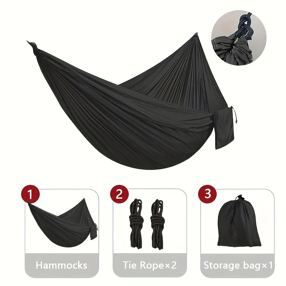 Polyester Hammock with Straps Lightweight