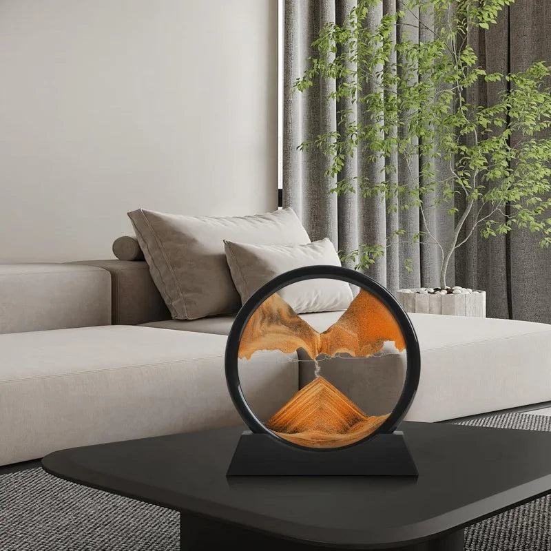 3D Moving Sand Art Liquid Decor