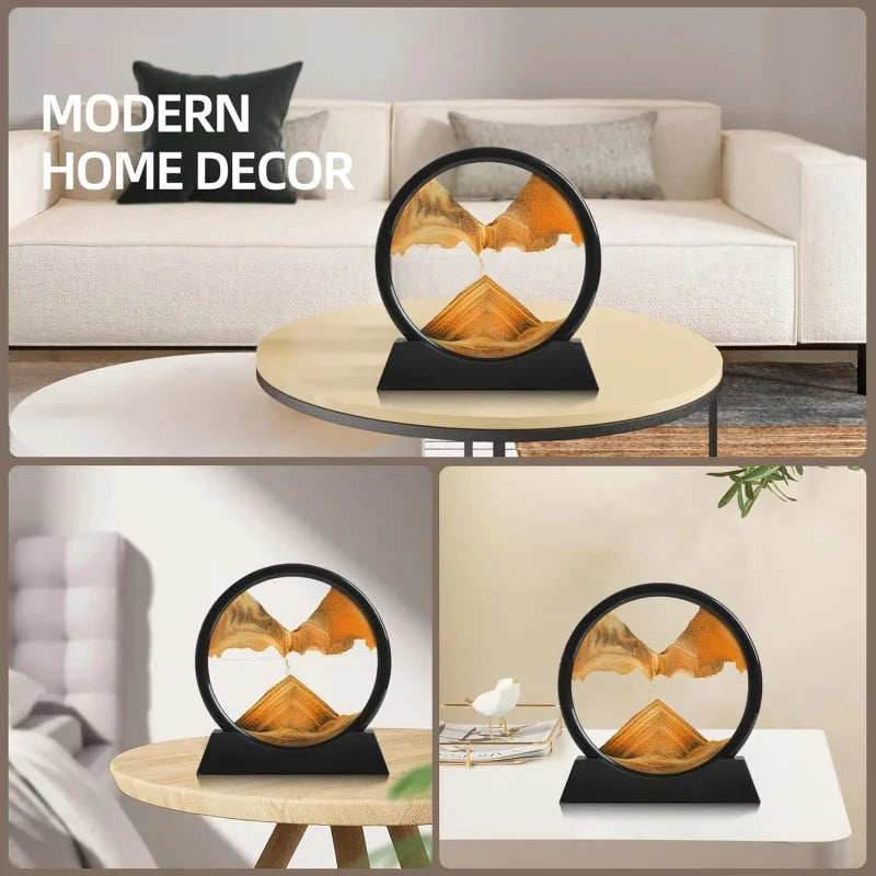 3D Moving Sand Art Liquid Decor