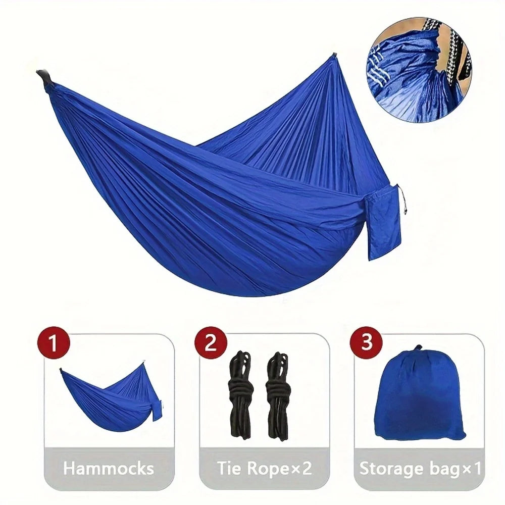 Polyester Hammock with Straps Lightweight