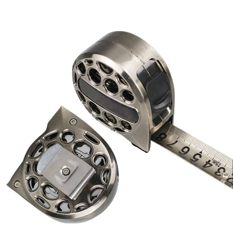 Stainless Steel Measuring Tape with Auto-Lock - 9-24ft