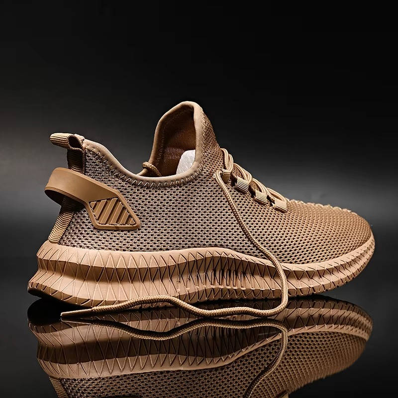Anti Slip Running Shoes Breathable Mesh Casual Sneakers