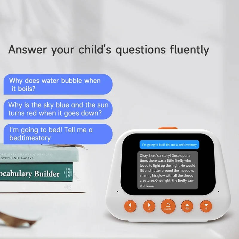 AI Smart Alarm Clock with Voice Control & Sleep Stories