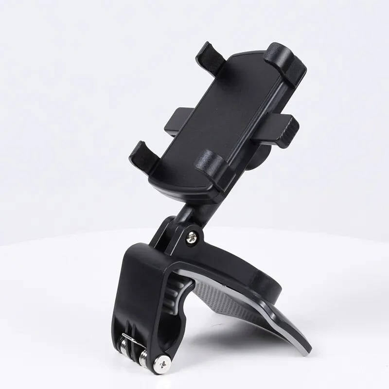 Car Phone Dashboard Holder - Adjustable Mount for GPS Navigation