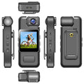 4K Ultra HD WiFi Mini Body Camera with 180° Rotating Lens