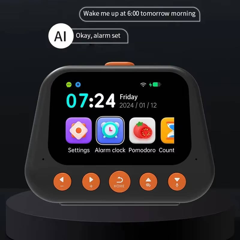 AI Smart Alarm Clock with Voice Control & Sleep Stories
