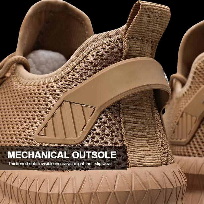 Anti Slip Running Shoes Breathable Mesh Casual Sneakers