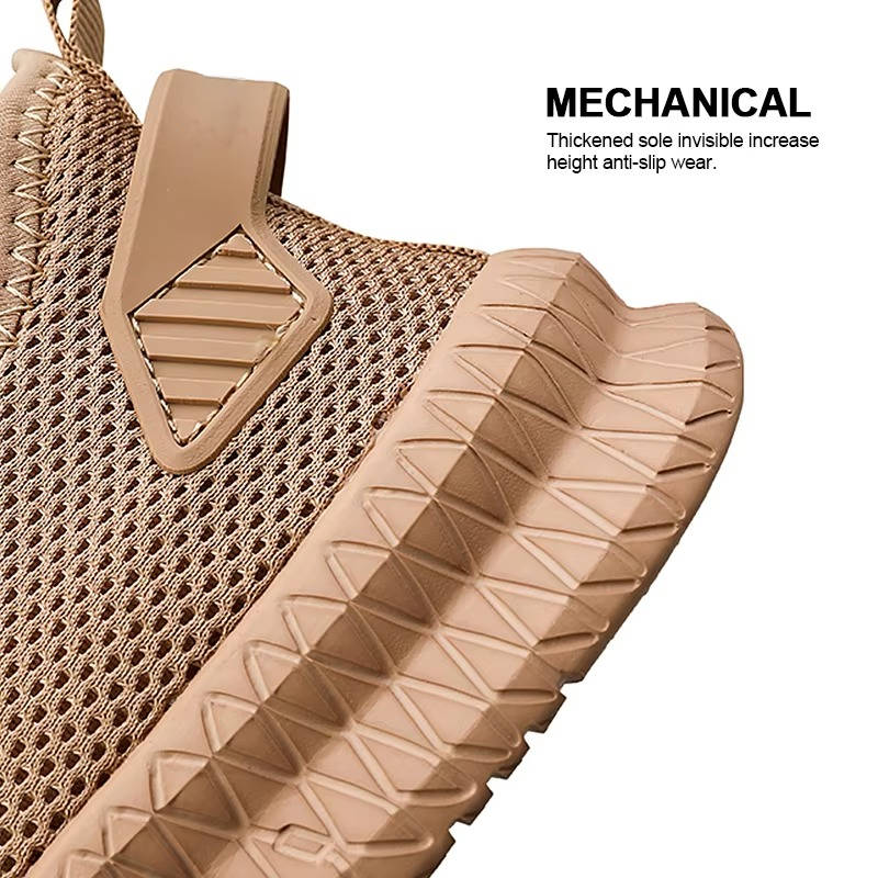 Anti Slip Running Shoes Breathable Mesh Casual Sneakers