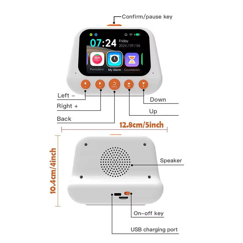 AI Smart Alarm Clock with Voice Control & Sleep Stories