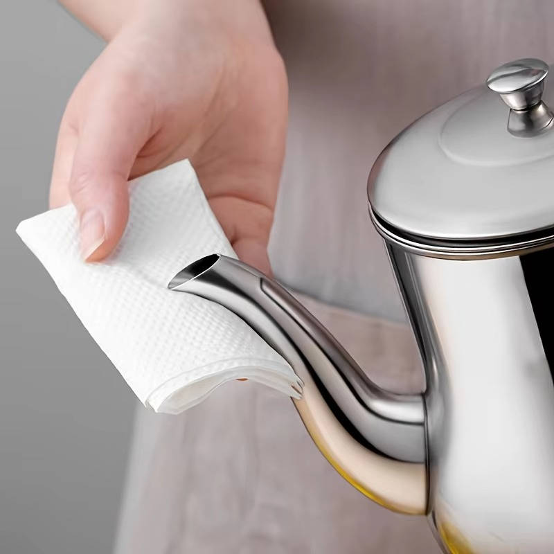 Bacon Grease Container with Built-in Strainer for Kitchen