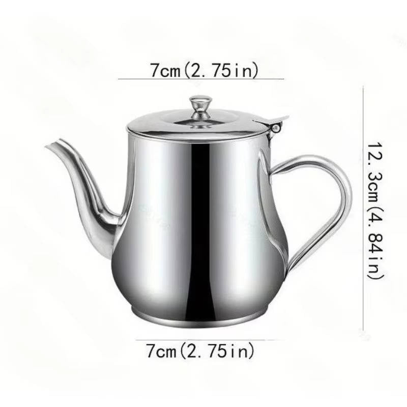 Bacon Grease Container with Built-in Strainer for Kitchen