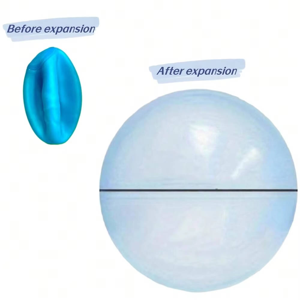 Bubble Ball Reusable Children Outdoor Soft Inflatable Giant Elastic Water-filled Ball Balloon Toy for Beach Fun Party Game Gifts