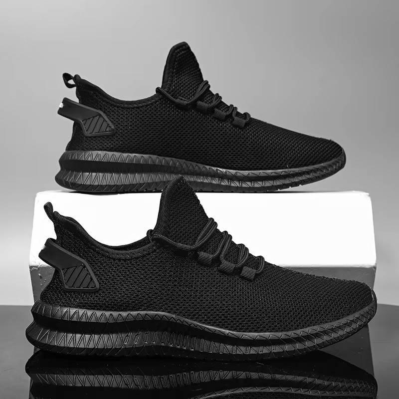 Anti Slip Running Shoes Breathable Mesh Casual Sneakers