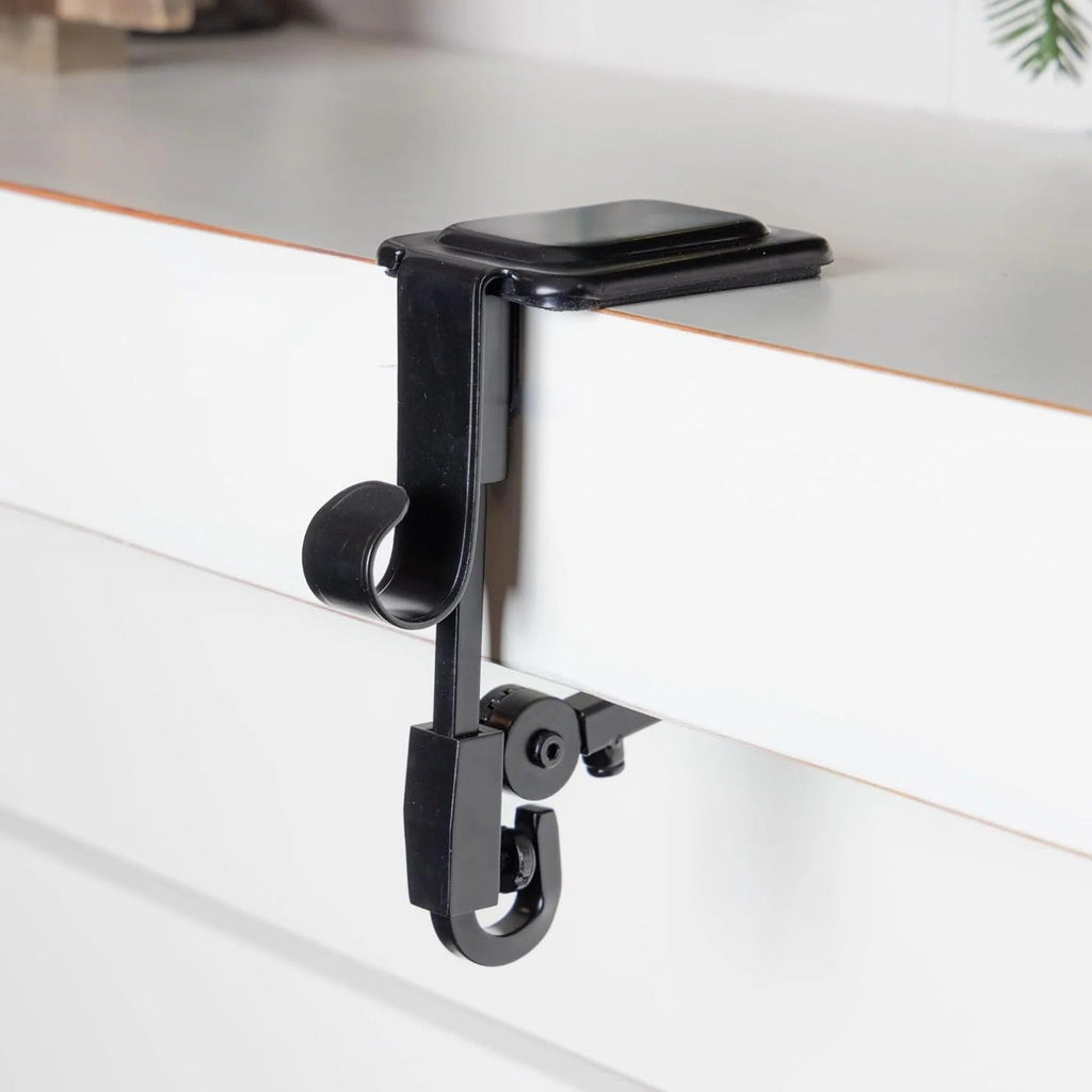Adjustable Fireplace Stocking Hanger Set for Mantels 0.5-8.5"