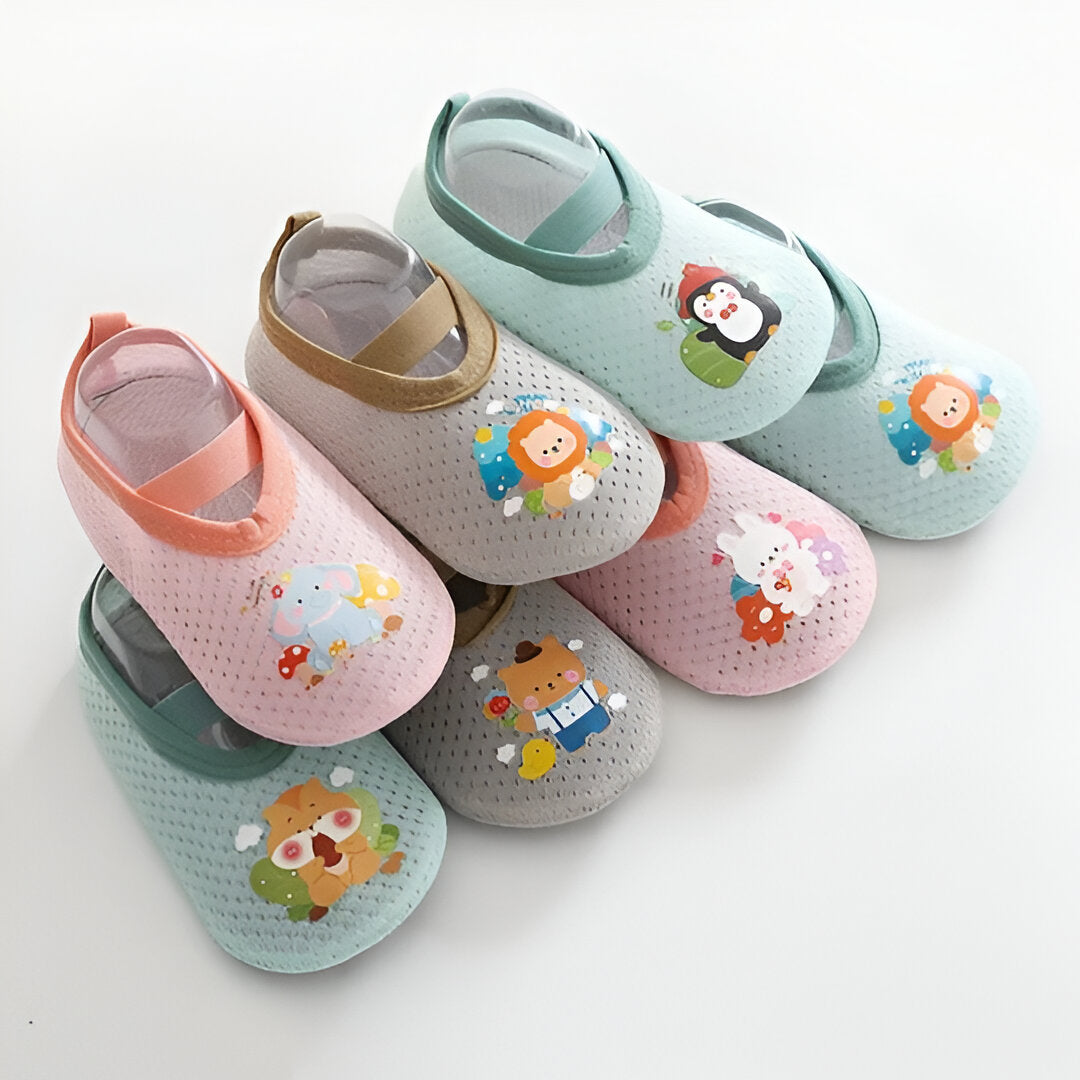 Baby Non-Slip Cartoon Shoes Soft Flexible Indoor Footwear
