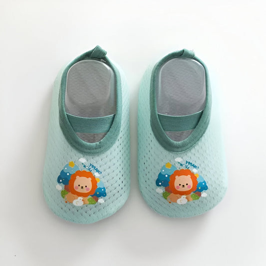 Baby Non-Slip Cartoon Shoes – Soft Flexible Infant Slip-Ons