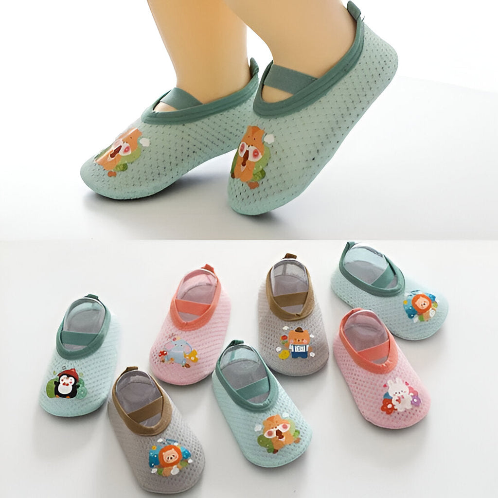 Baby Non-Slip Cartoon Shoes Soft Flexible Indoor Footwear