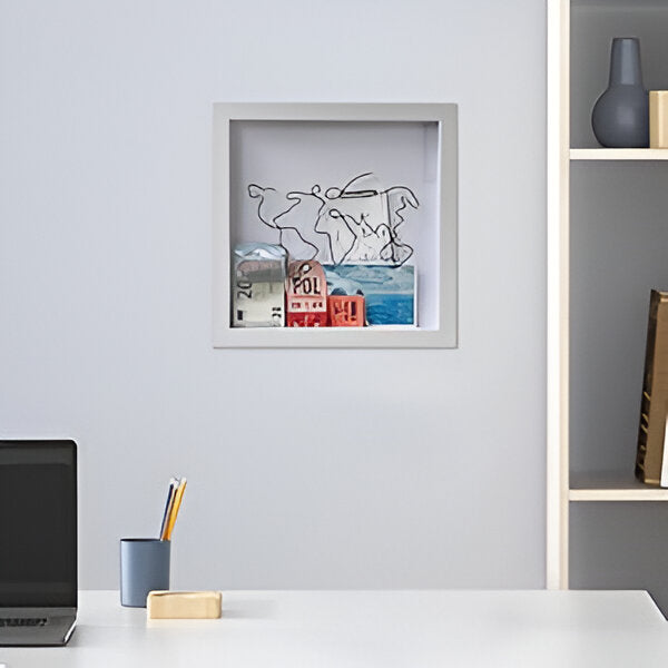 Travel Memory Box Display Case for Tickets & Souvenirs