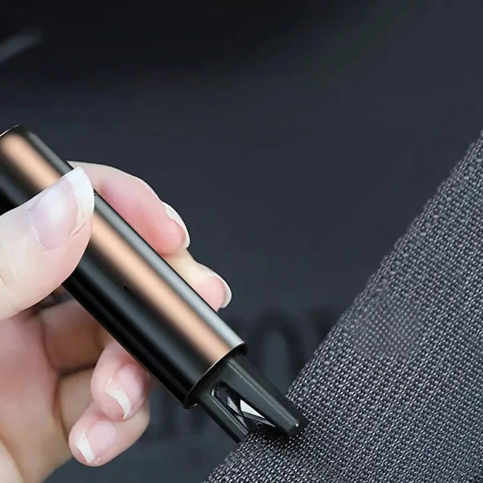 Car Escape Tool Emergency Window Breaker Keychain Seatbelt Cutter
