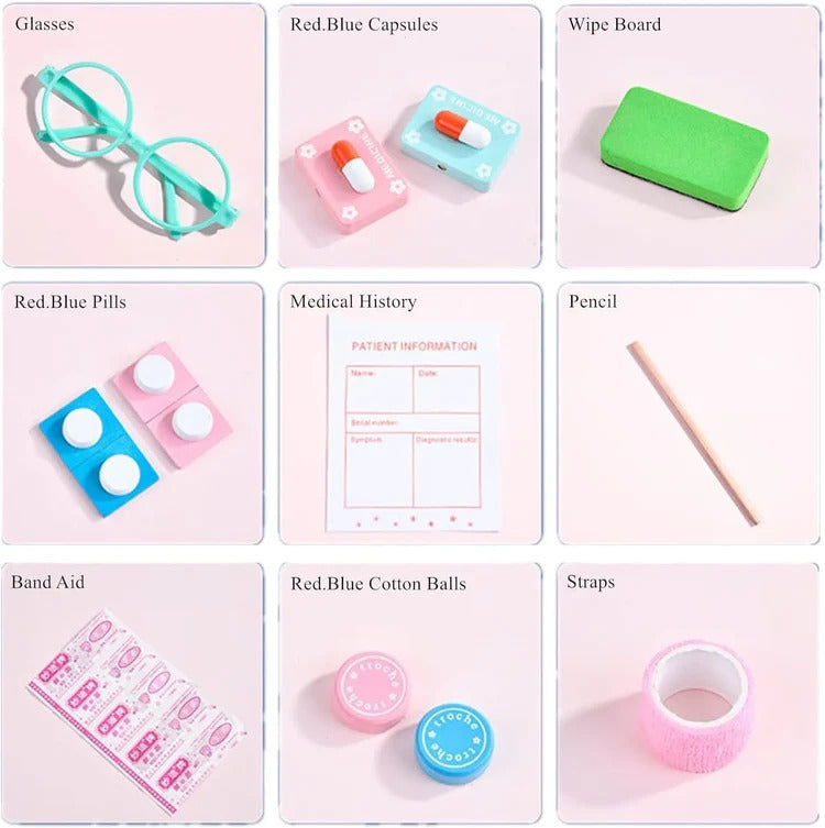 Children's Dentist Role-Play Kit with Tools & Accessories – Fejro
