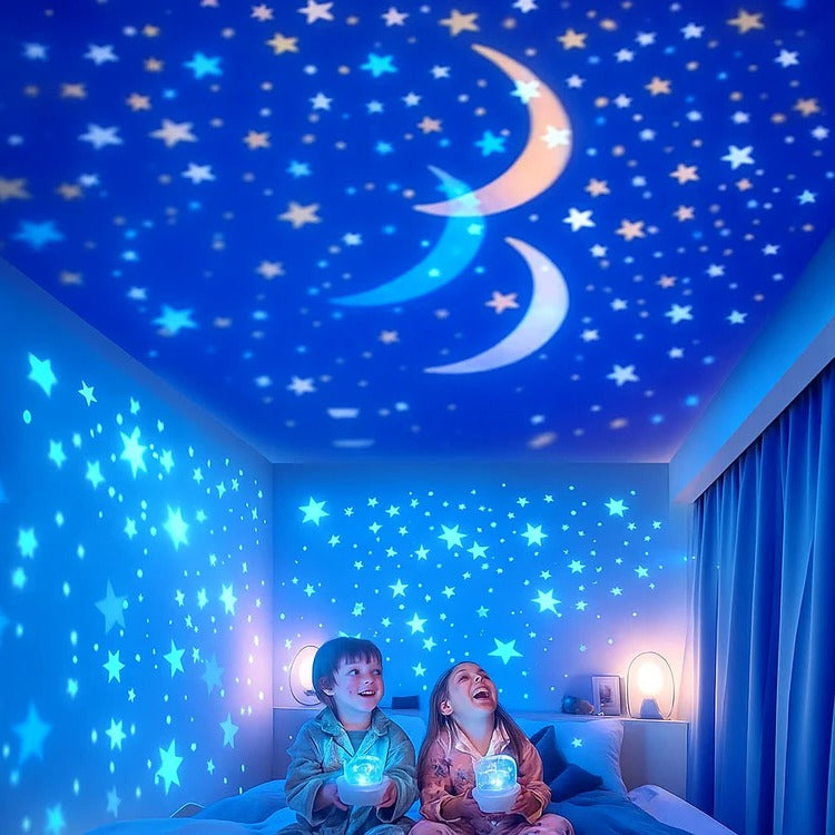 Children's Ocean Projection Night Light – Calming Sleep Lamp