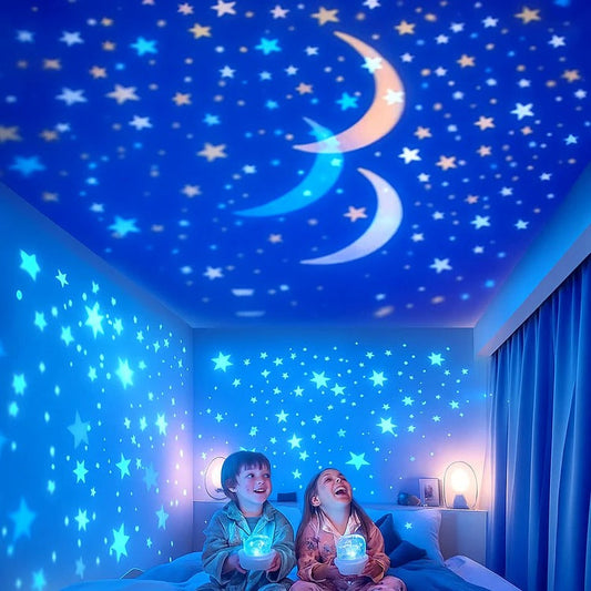 Children's Ocean Projection Night Light – Calming Sleep Lamp