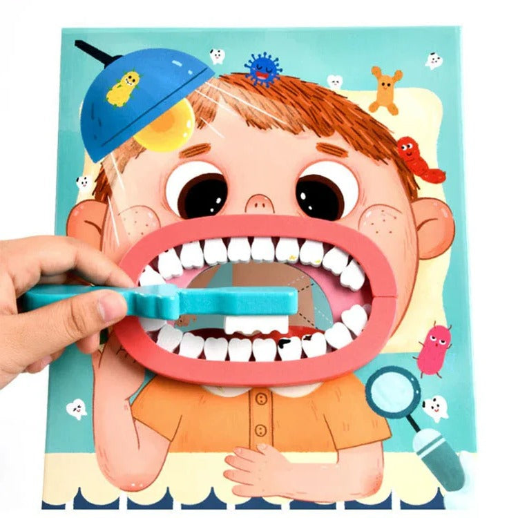 Children's Dentist Role-Play Kit with Tools & Accessories – Fejro