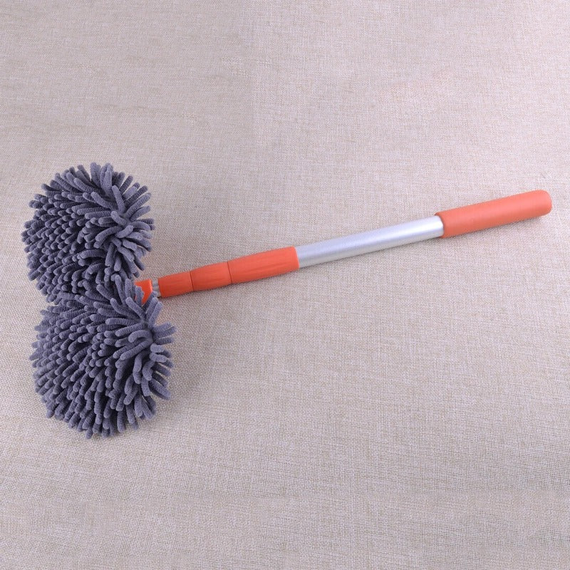 Car Wash Brush Rotating Head - Adjustable Auto Cleaning Tool