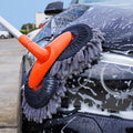 Car Wash Brush Rotating Head - Adjustable Auto Cleaning Tool