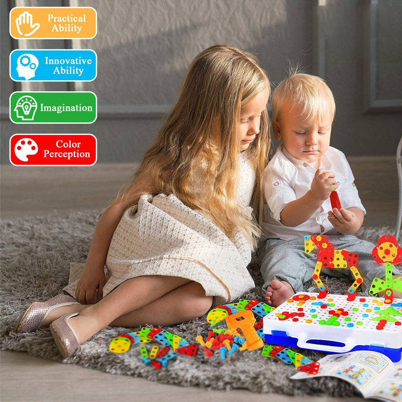 Building Toys for Kids 237pcs STEM Educational Construction Set