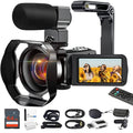4K Video Camera 48MP WiFi Camcorder for YouTube Vlogging