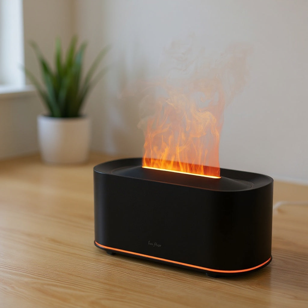 Flame Effect Essential Oil Diffuser